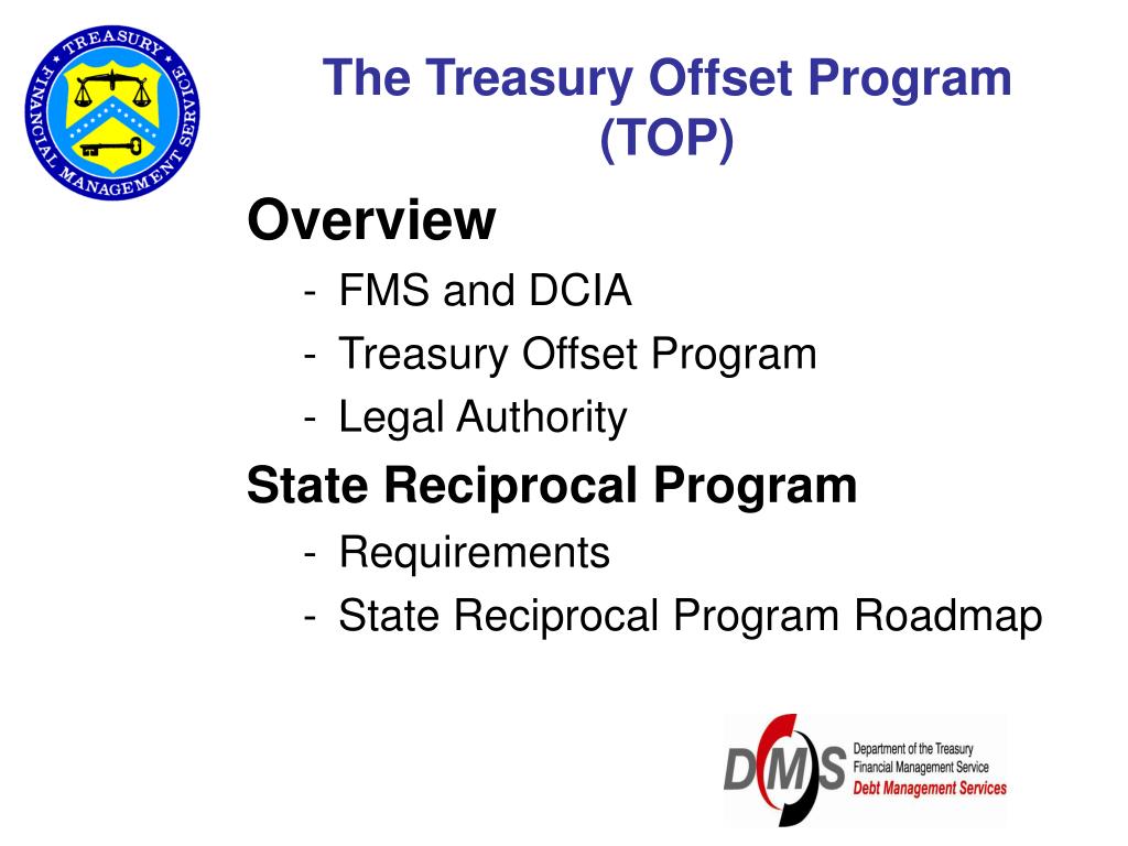 PPT The Treasury Offset Program PowerPoint Presentation, free