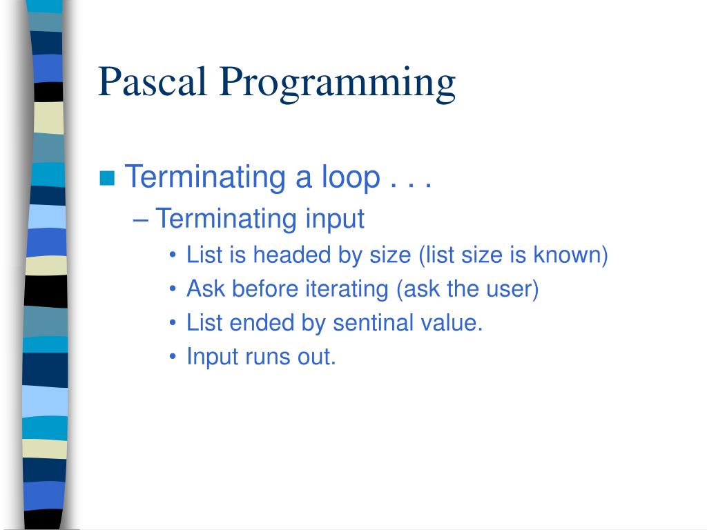 PPT Pascal Programming PowerPoint Presentation, free download ID242546
