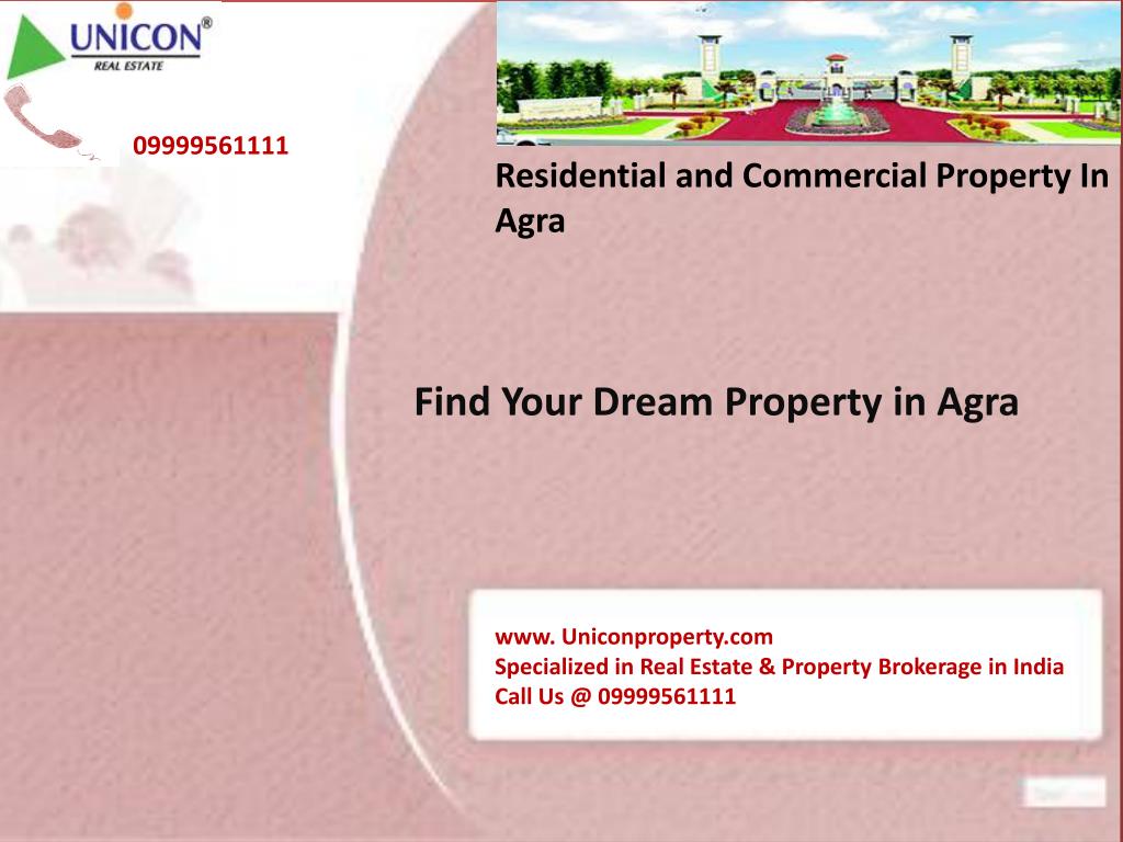 PPT Property in Agra 09999561111 Buy Residential Property in