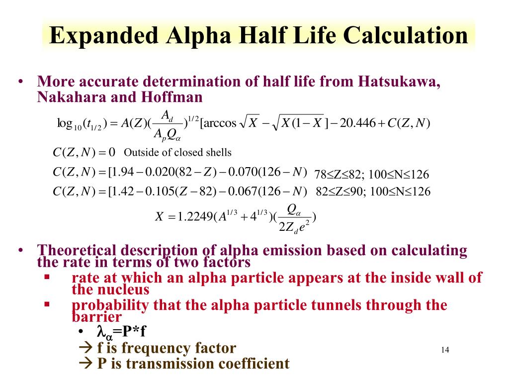 PPT Alpha Decay PowerPoint Presentation, free download