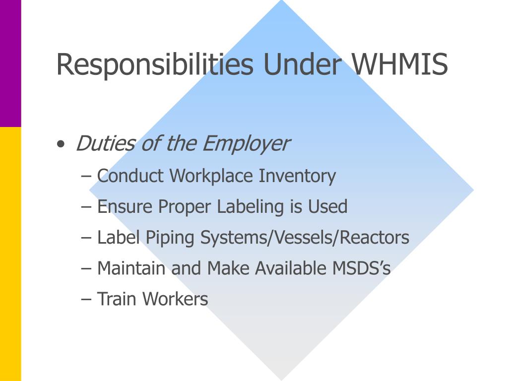 PPT WHMIS PowerPoint Presentation ID243125