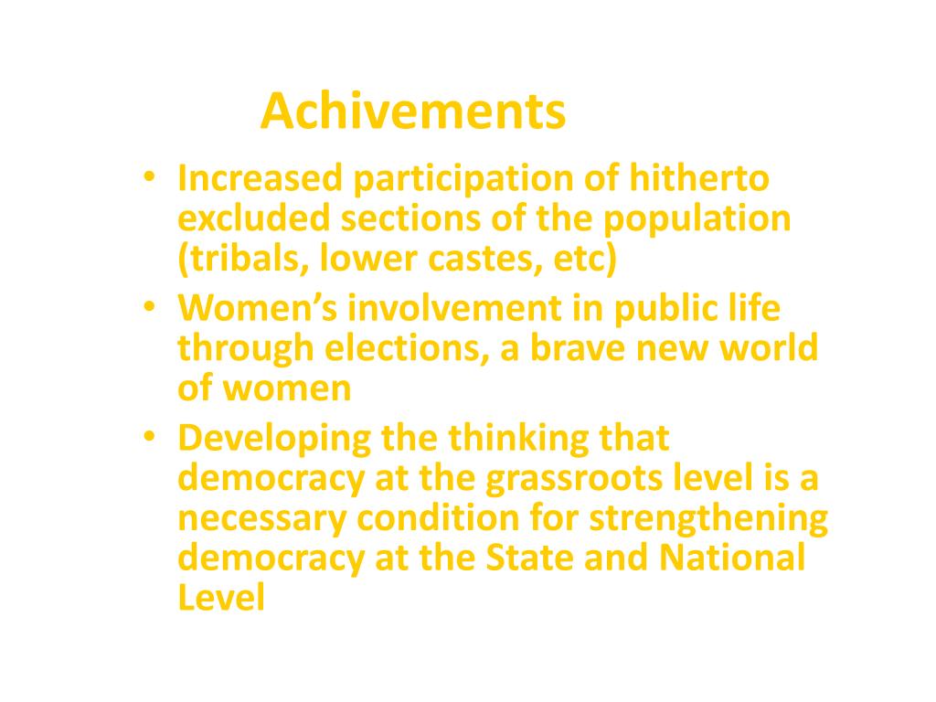 PPT Local Government in India Present Status and Future Prospects