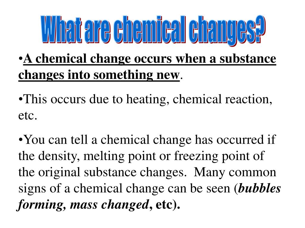 PPT Pure Substances Mixtures Physical and Chemical Changes PowerPoint
