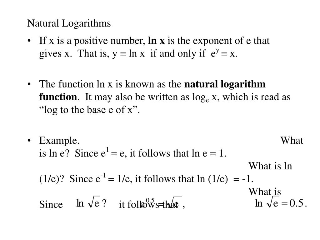 PPT Common Logarithms PowerPoint Presentation, free download ID243756