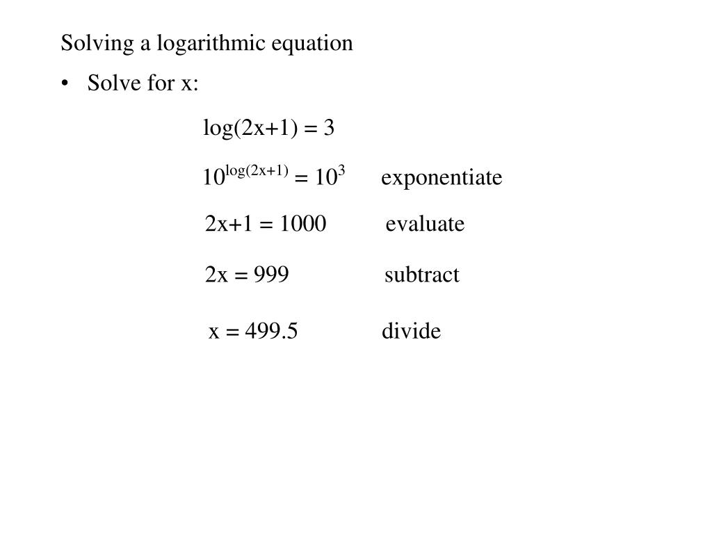 PPT Common Logarithms PowerPoint Presentation, free download ID243756