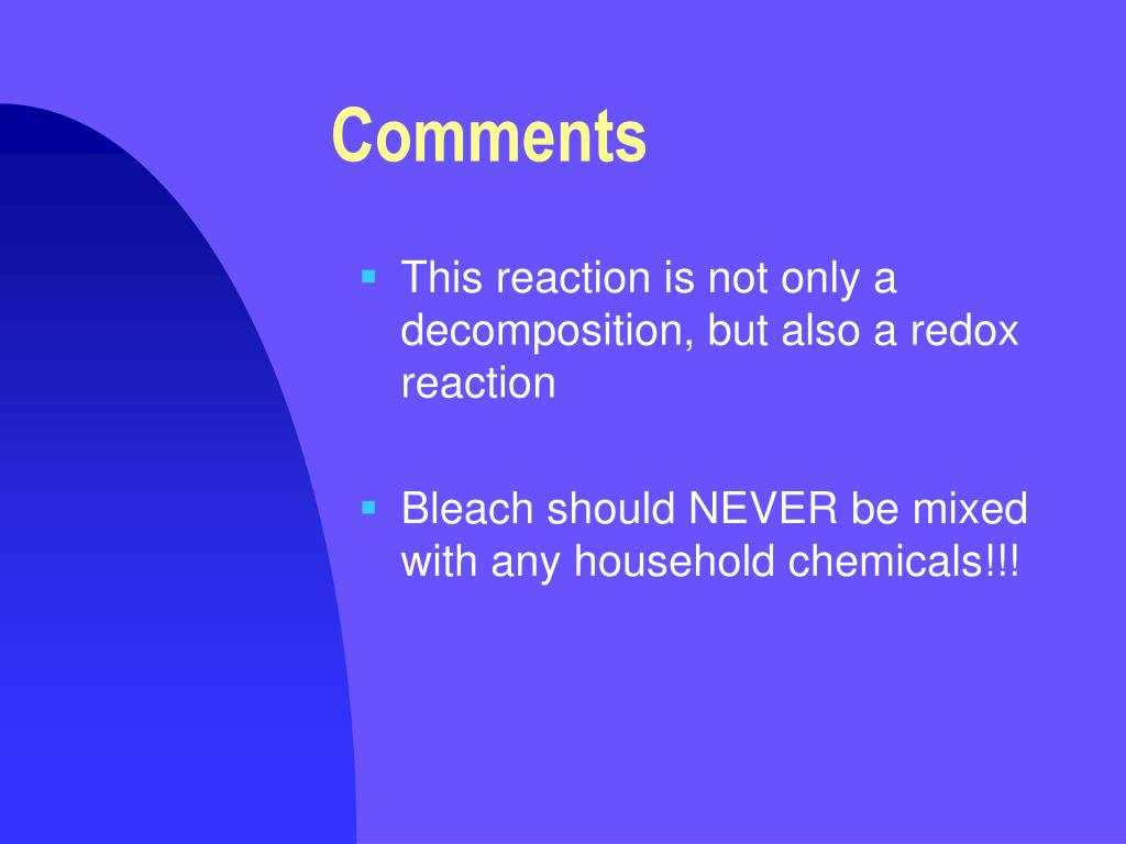 PPT Preparation of Oxygen Gas from Bleach PowerPoint Presentation