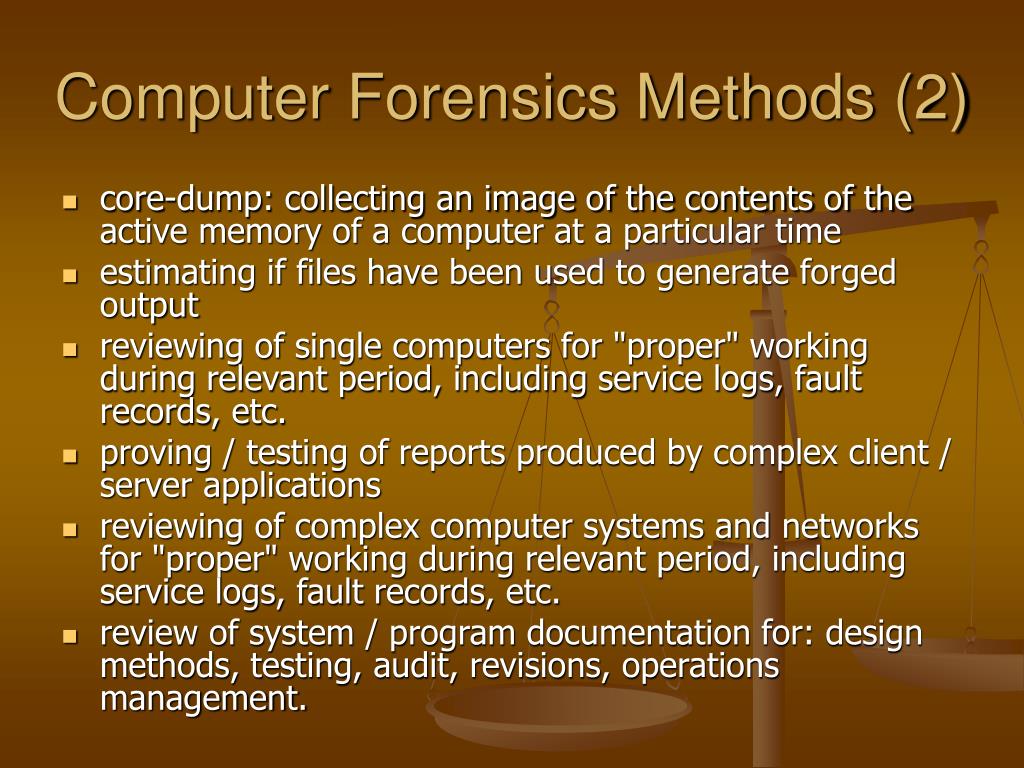 PPT What is Computer Forensics? (Some definitions) PowerPoint