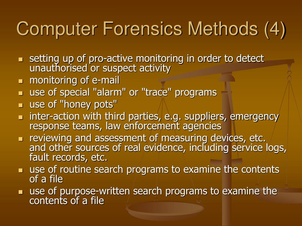 PPT What is Computer Forensics? (Some definitions) PowerPoint