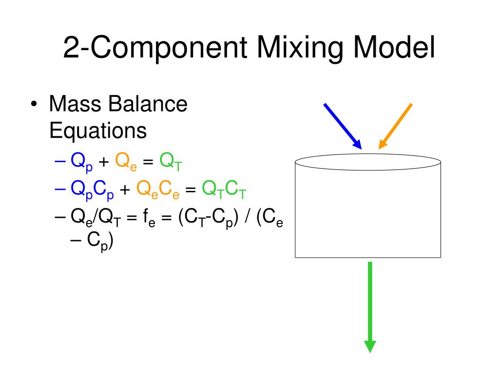 PPT Hydrologic Mixing Models PowerPoint Presentation, free download