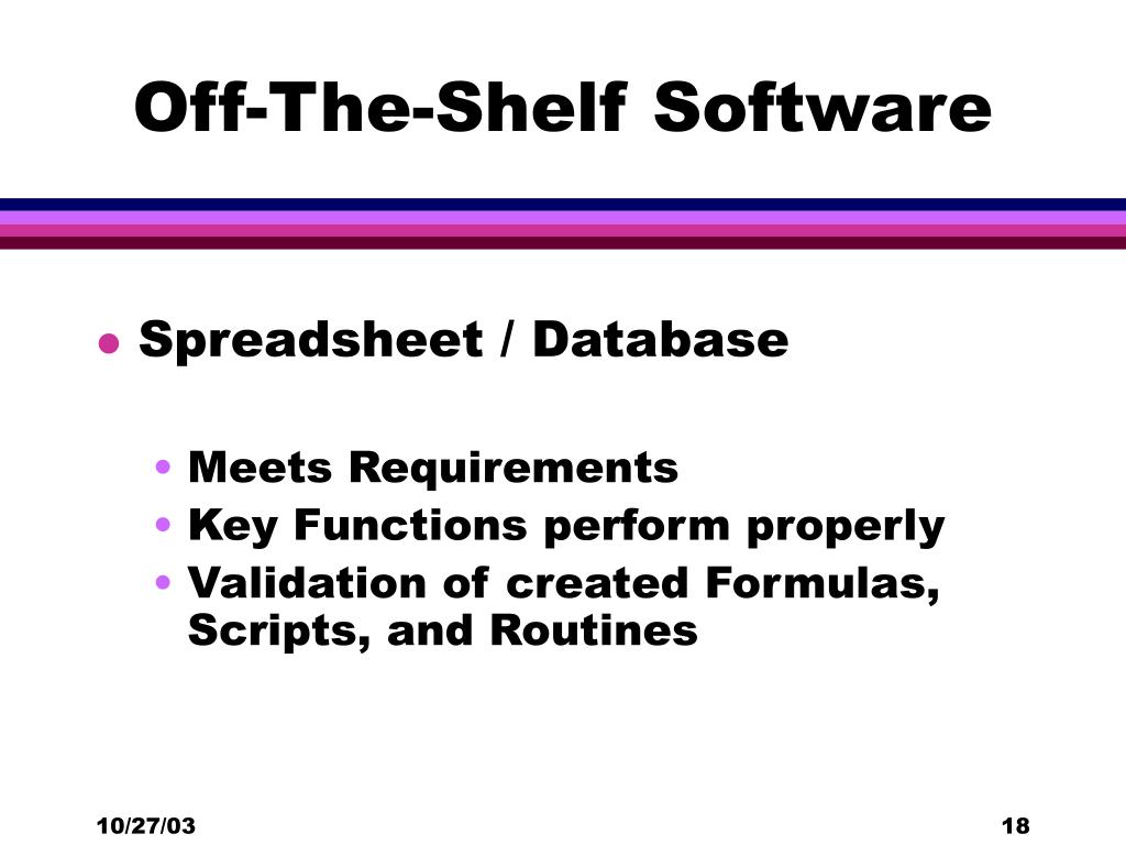 PPT FDA Expectations for Validation of Computer Systems PowerPoint