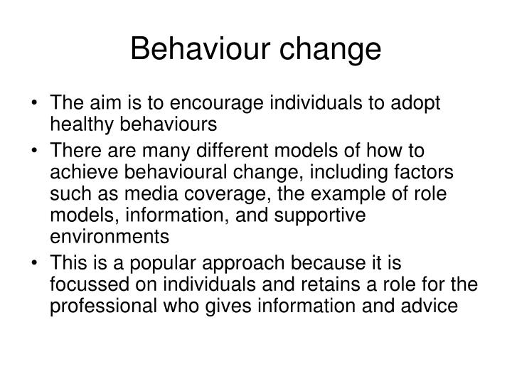 PPT Health Promotion Theoretical Frameworks PowerPoint Presentation