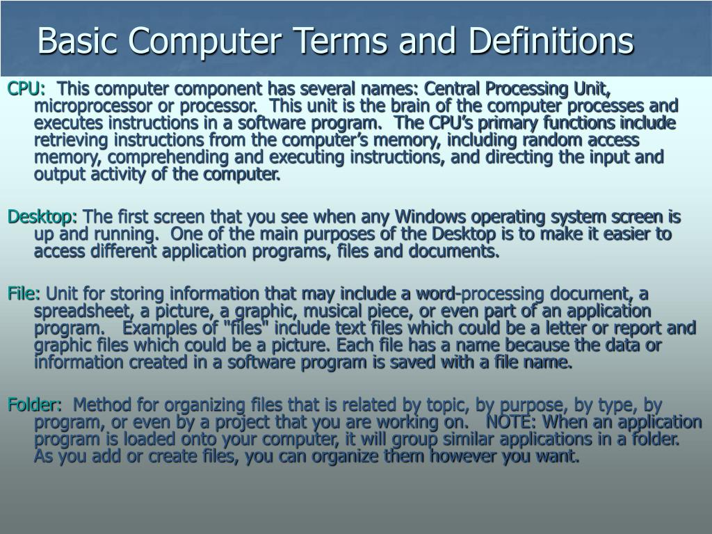 PPT Basic Computer for Small Business PowerPoint Presentation, free