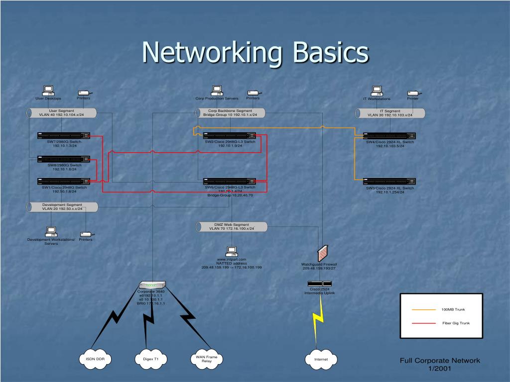 PPT Networking Basics PowerPoint Presentation, free download ID24805
