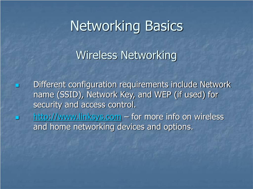 PPT Networking Basics PowerPoint Presentation, free download ID24805