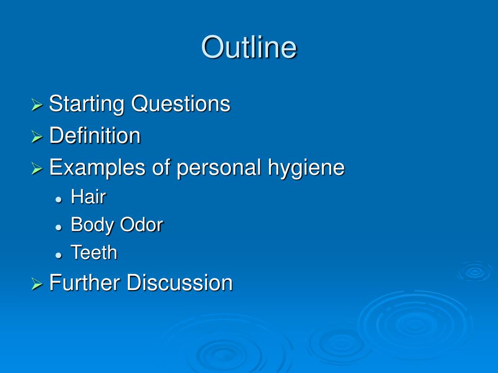PPT Personal Hygiene PowerPoint Presentation, free download ID248828