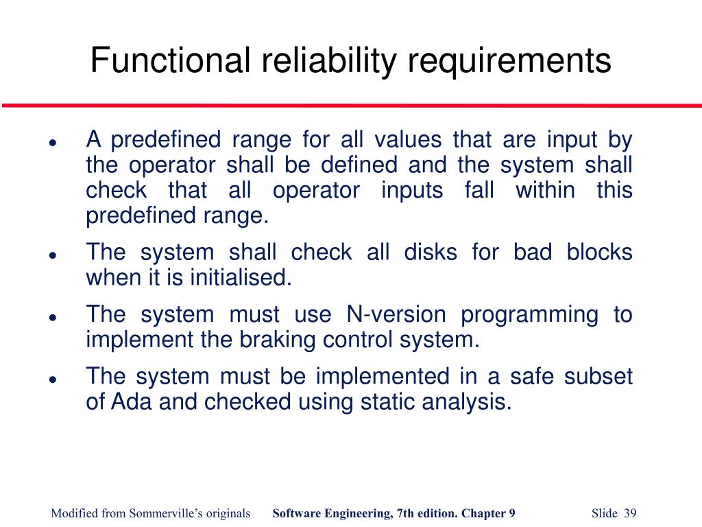 PPT Critical Systems Specification PowerPoint Presentation, free