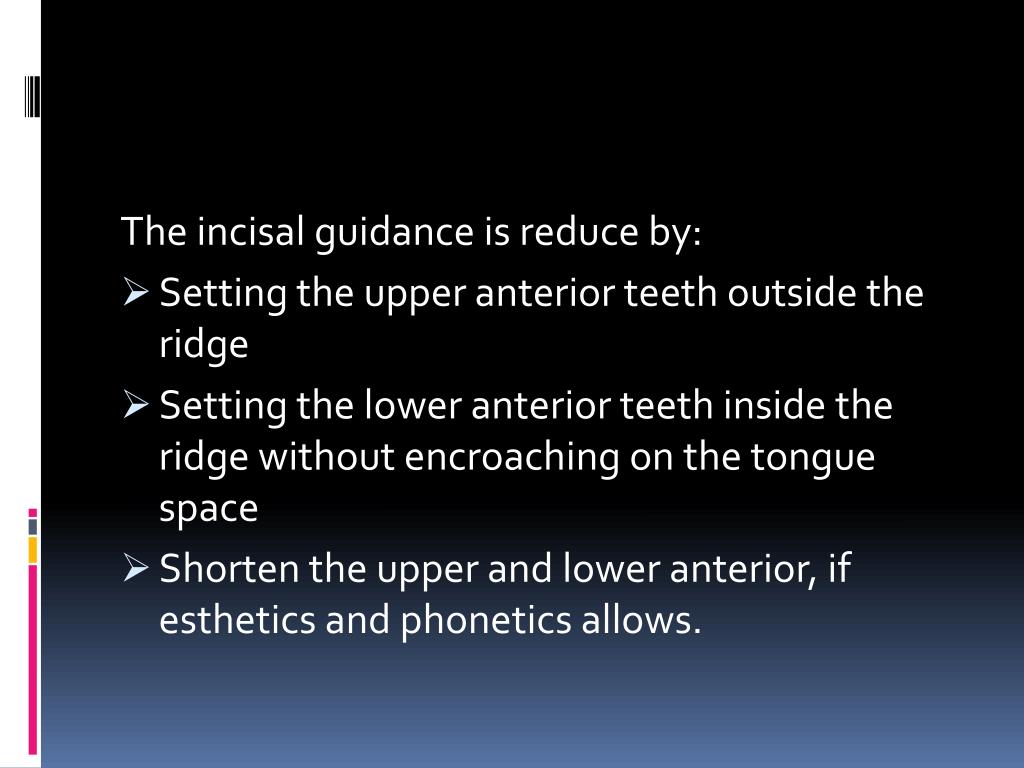 PPT Principles of occlusion in complete denture PowerPoint
