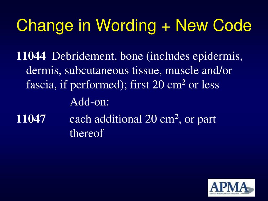 PPT Coding for Wound Care in 2011 Updates and Changes PowerPoint