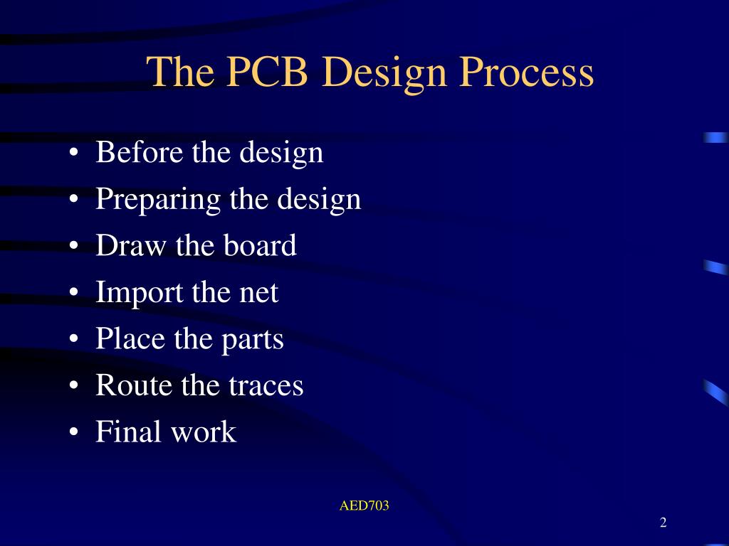 PPT The PCB Design Process PowerPoint Presentation, free download ID250900