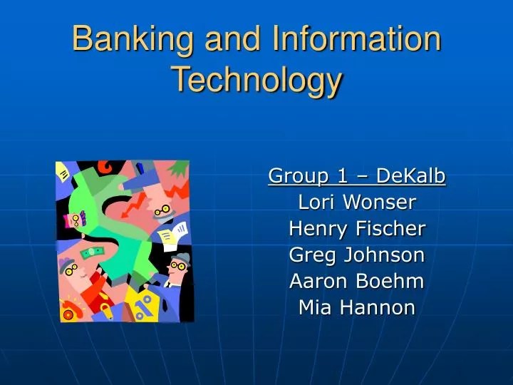 PPT Banking and Information Technology PowerPoint Presentation, free