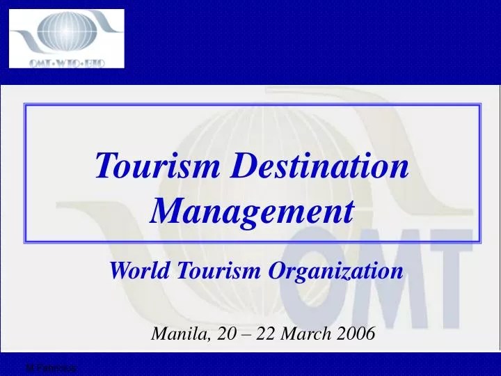 PPT Tourism Destination Management PowerPoint Presentation, free