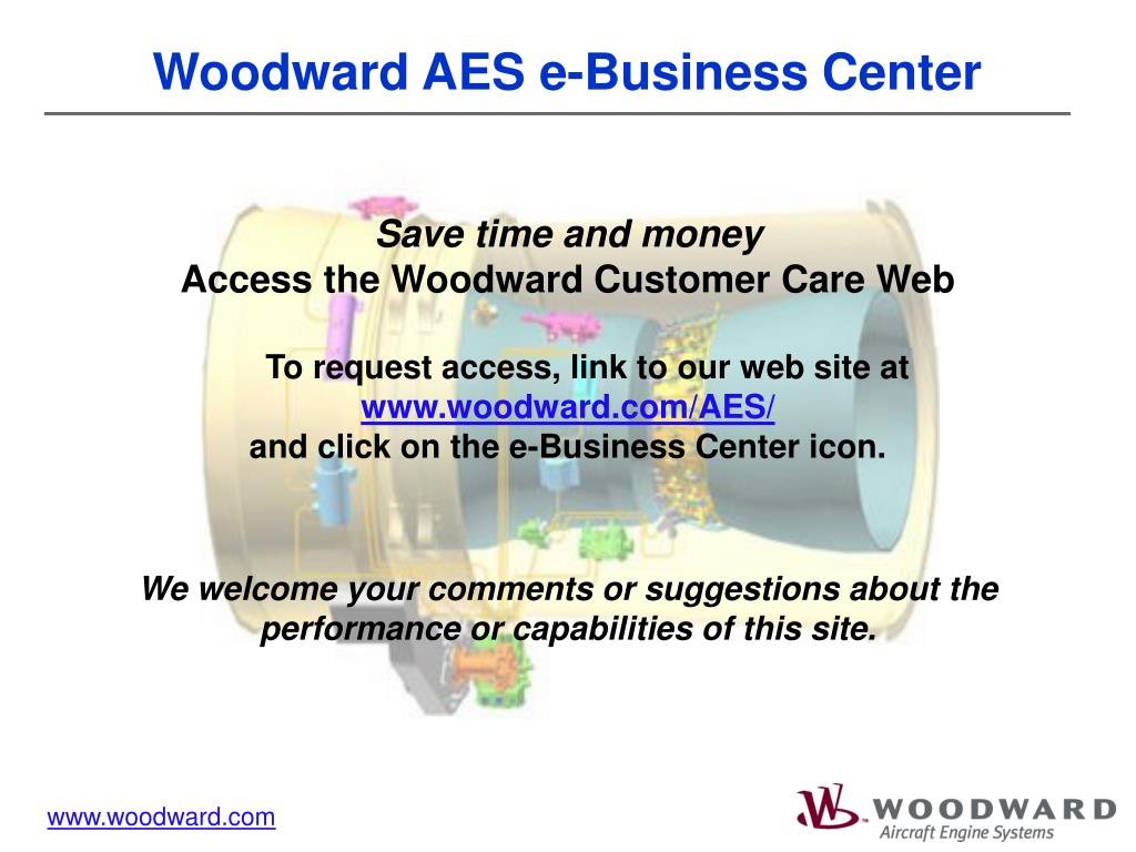 PPT Woodward eBusiness Center PowerPoint Presentation, free download