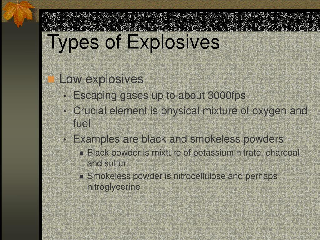 PPT Analysis of Explosives PowerPoint Presentation, free download