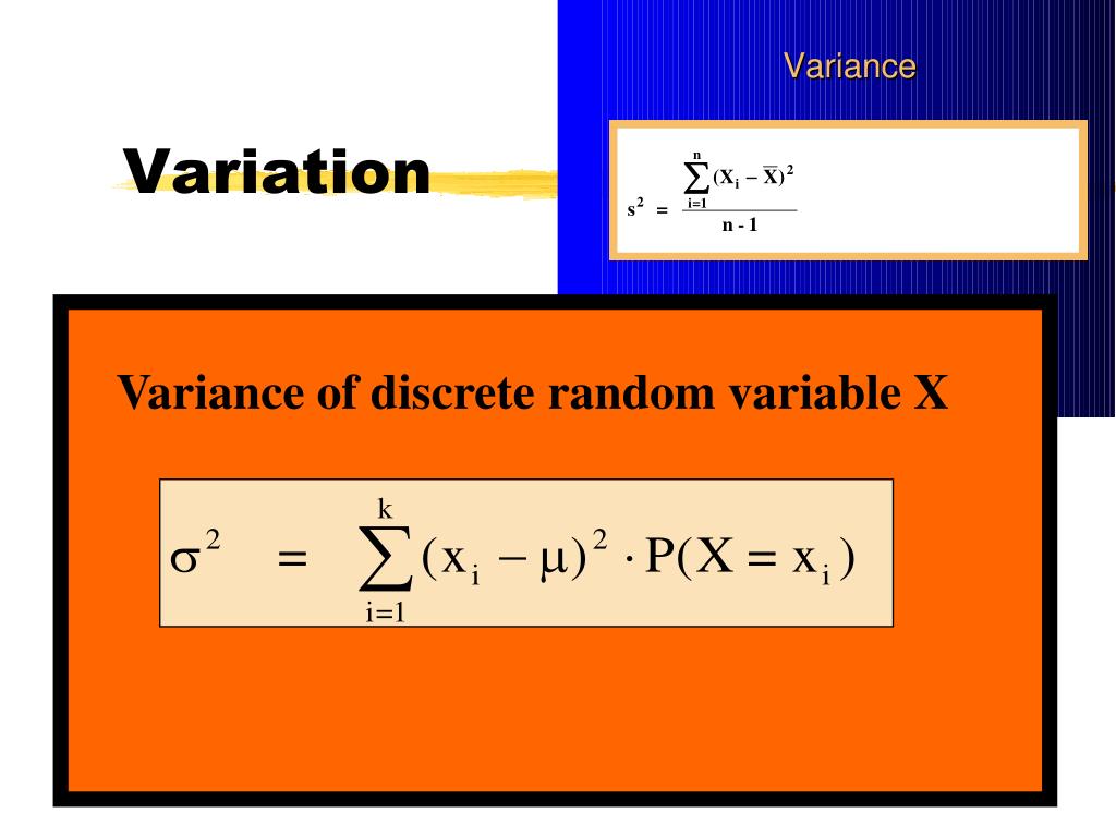 PPT 4.2 (cont.) Standard Deviation of a Discrete Random Variable