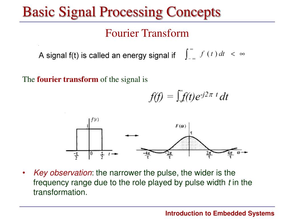 PPT Basics of Signal Processing PowerPoint Presentation, free