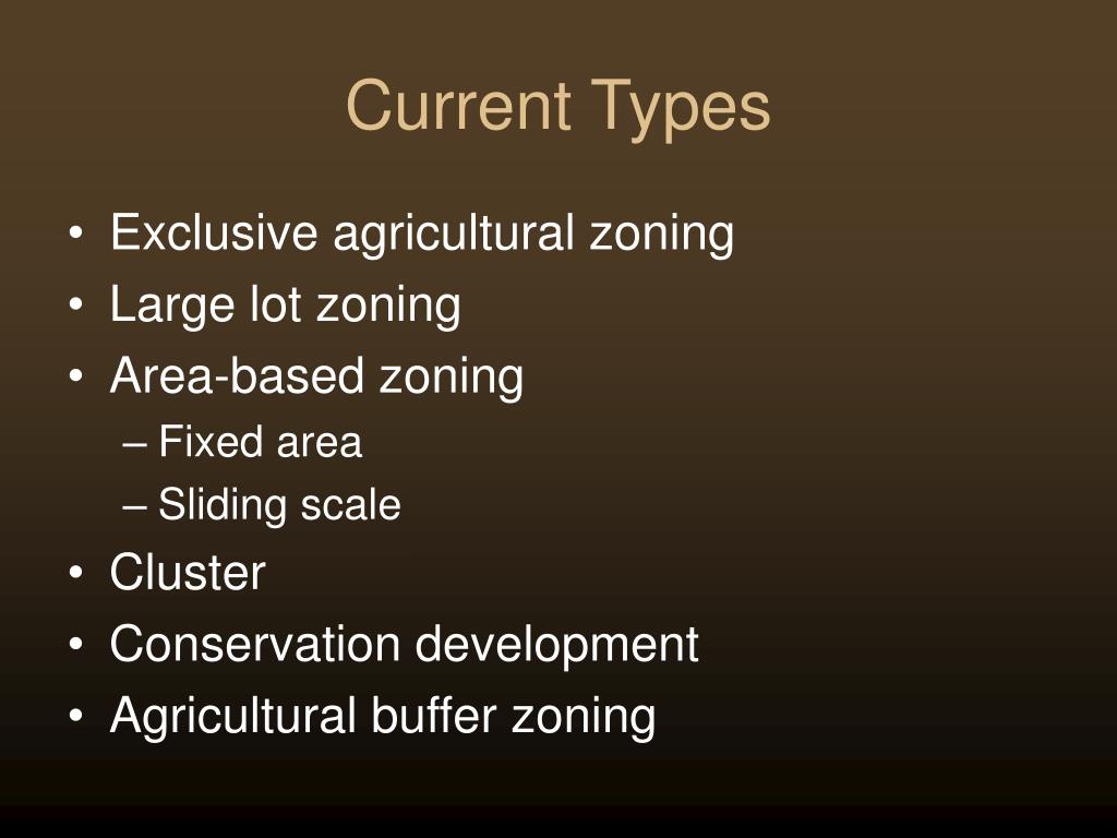 PPT Supporting Agriculture through Zoning PowerPoint Presentation