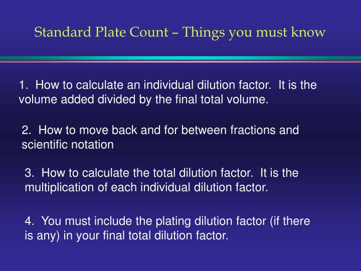 PPT Methods of Counting Bacteria PowerPoint Presentation ID259068