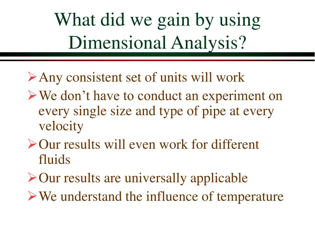 PPT Dimensional Analysis and Similitude PowerPoint Presentation, free