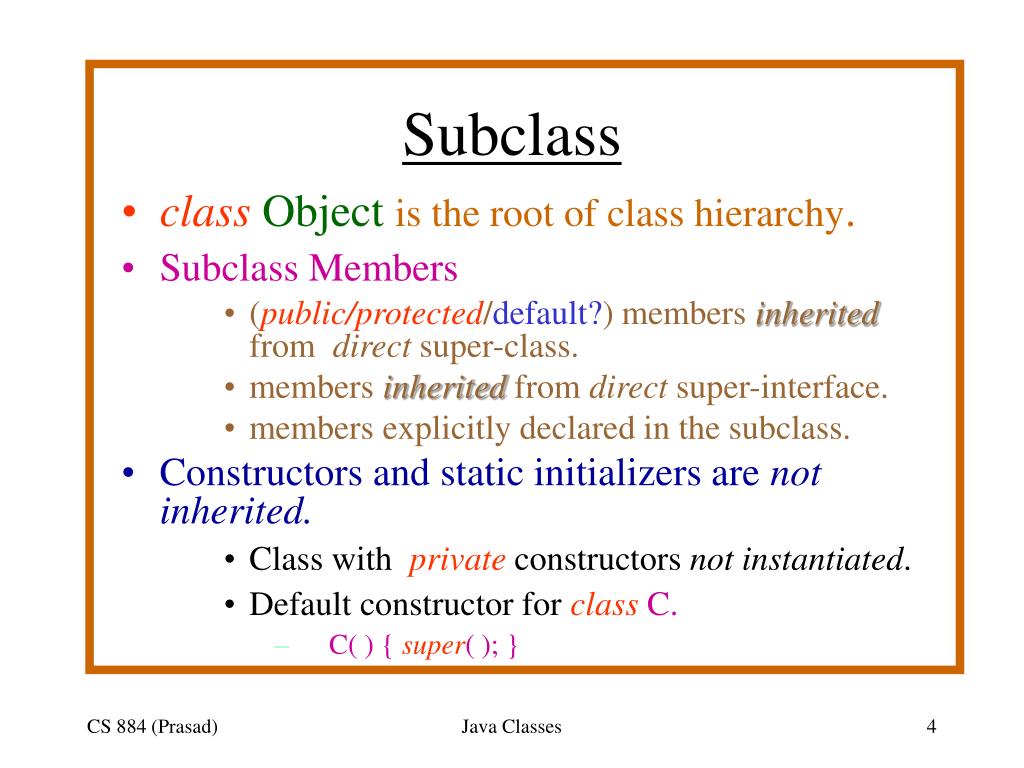 PPT Classes PowerPoint Presentation, free download ID261348