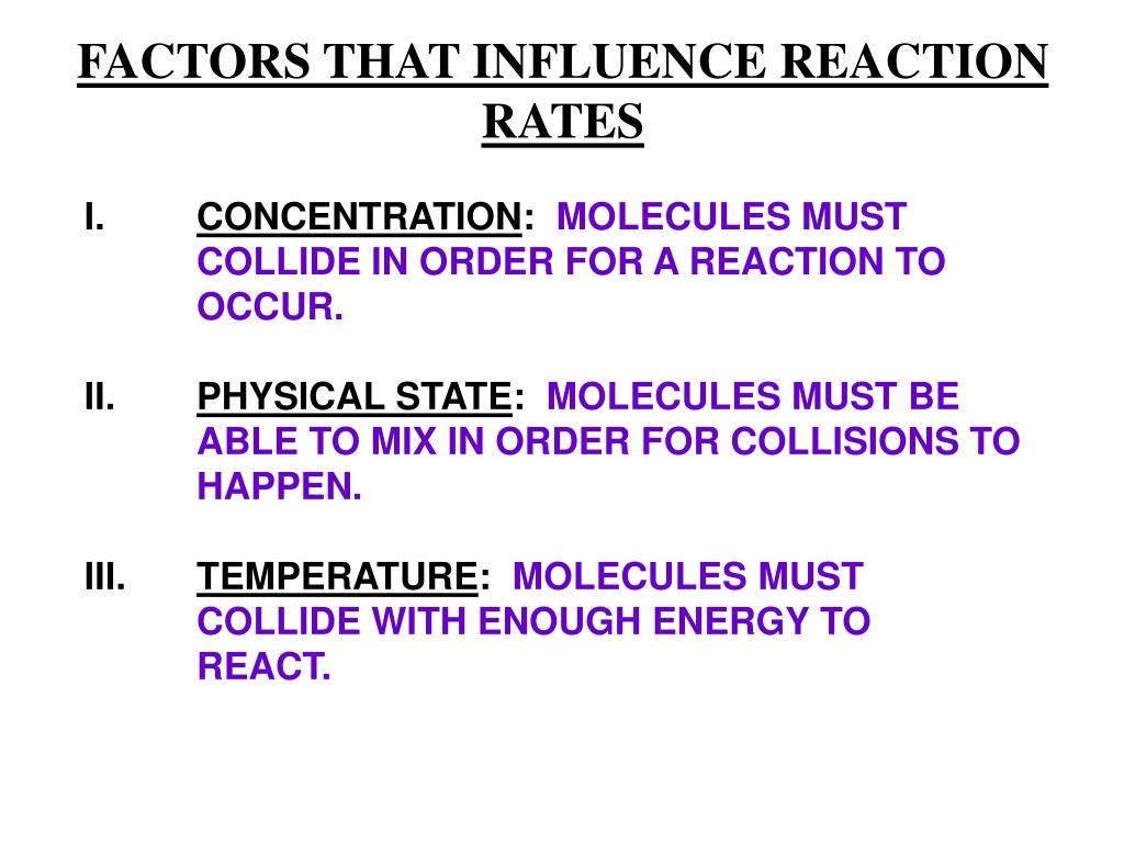 PPT RATES OF REACTION PowerPoint Presentation, free download ID261515