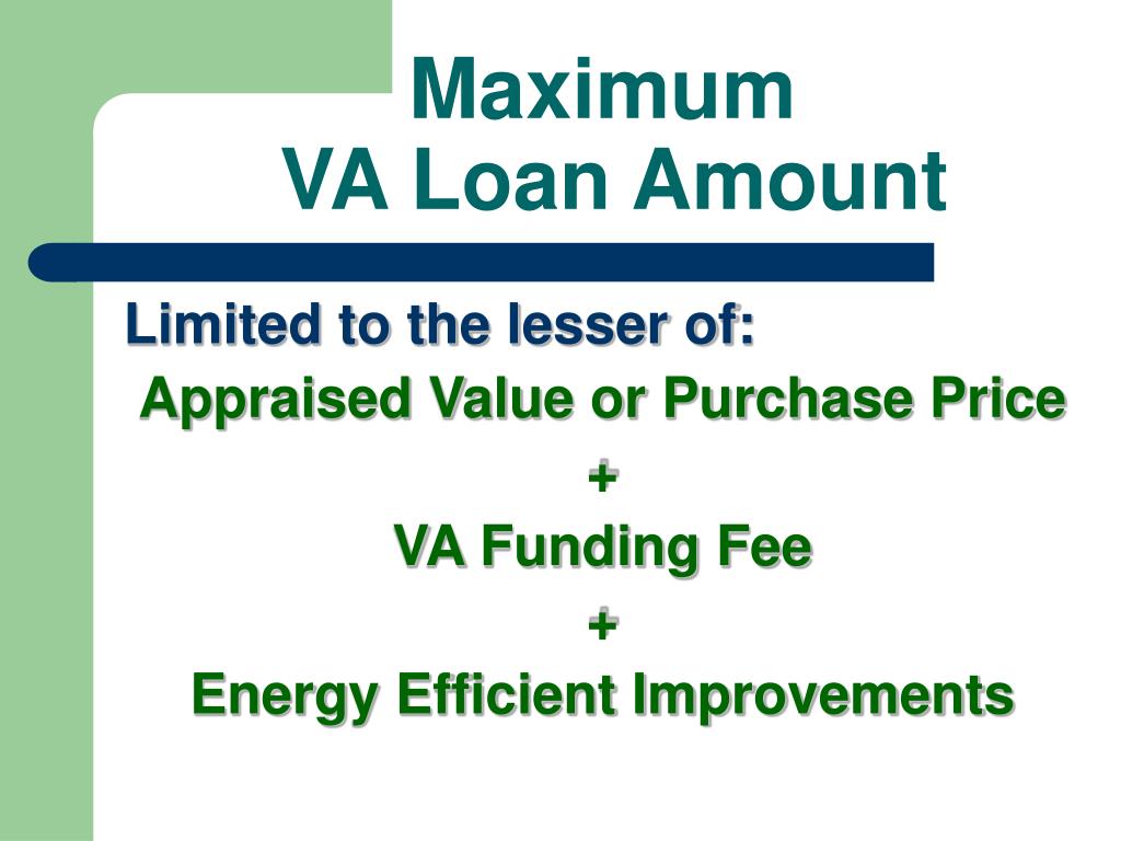 PPT VA Guaranteed Home Loans PowerPoint Presentation, free download