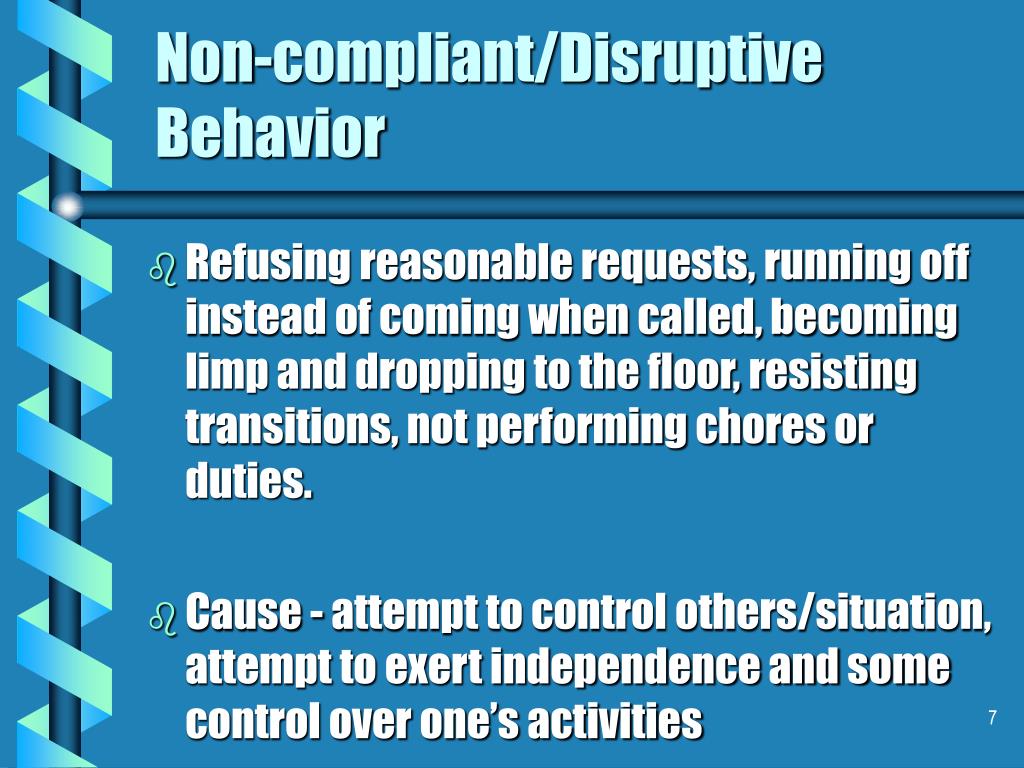 PPT Behavior Management of Children with Severe Disabilities