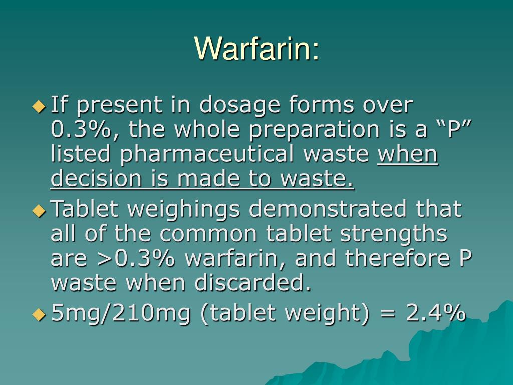 PPT Pharmaceutical Waste Management PowerPoint Presentation, free