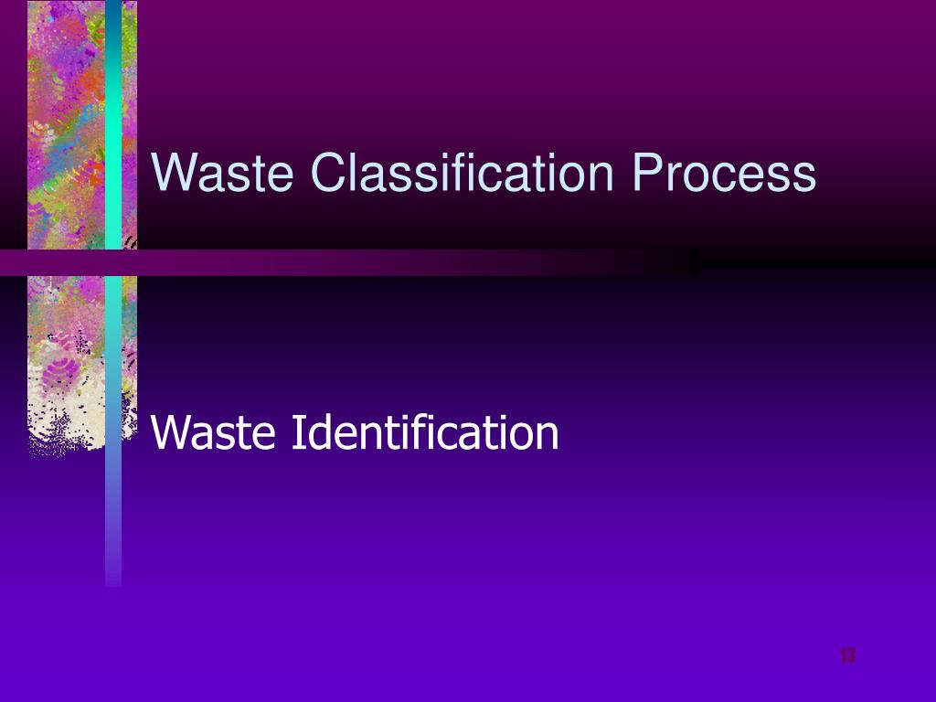 PPT Hazardous Waste Classification in California PowerPoint