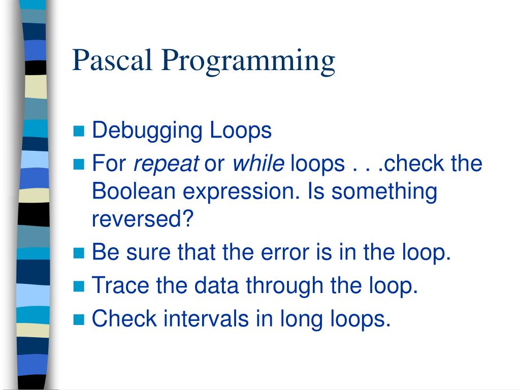 PPT Pascal Programming PowerPoint Presentation, free download ID26298