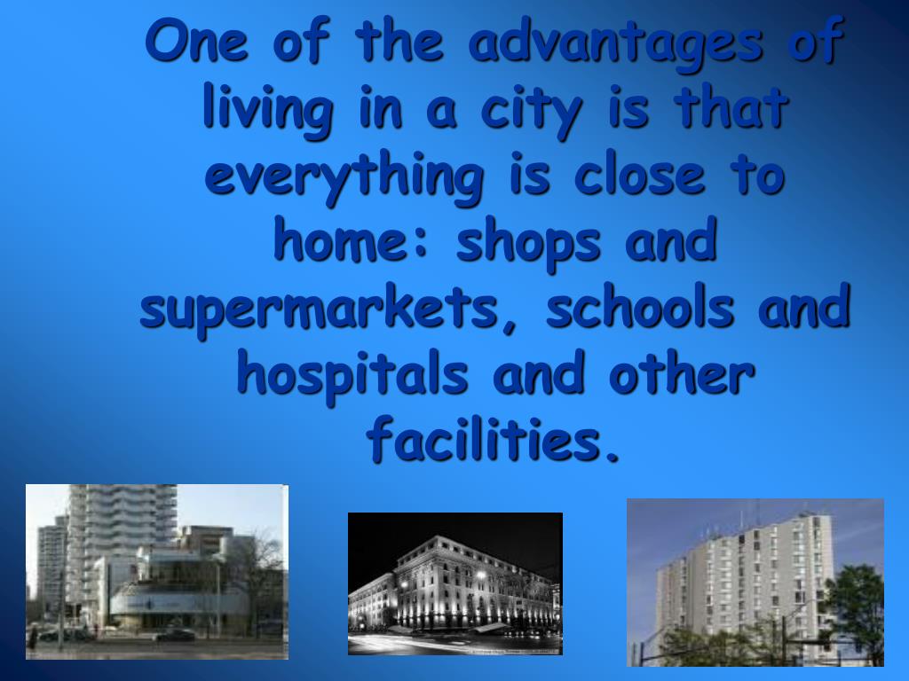 PPT Living in a big city or in the country PowerPoint Presentation
