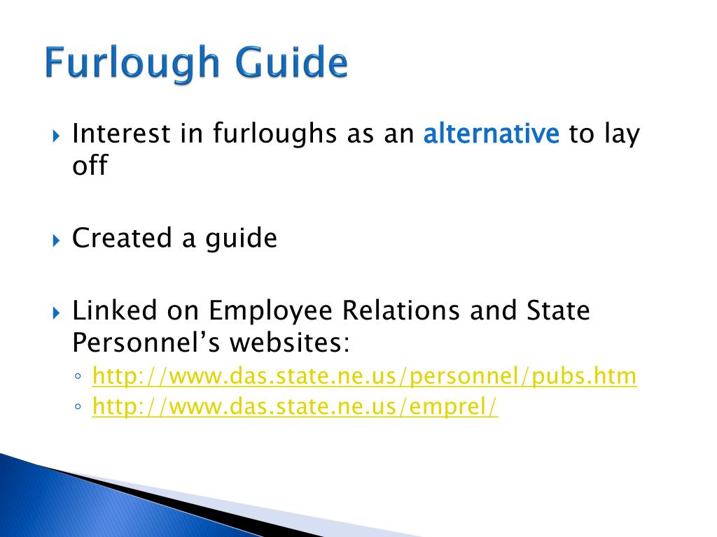 PPT Furlough Guide PowerPoint Presentation ID264070