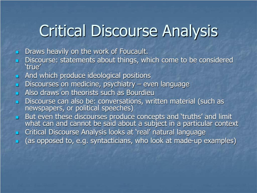 PPT Political Discourse Analysis PowerPoint Presentation, free