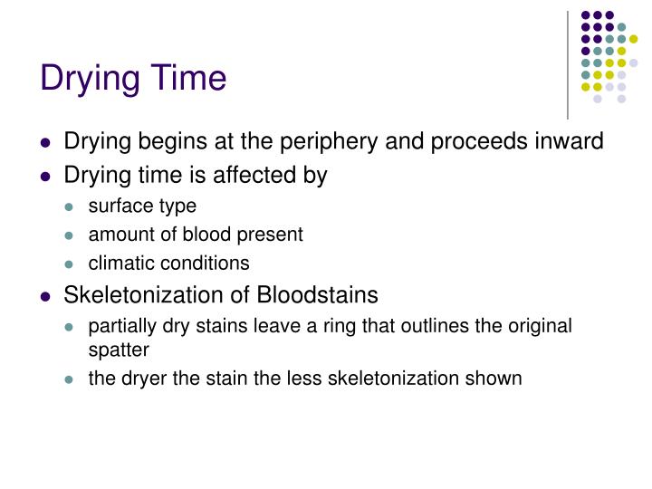 PPT Bloodstain Pattern Analysis PowerPoint Presentation ID264464