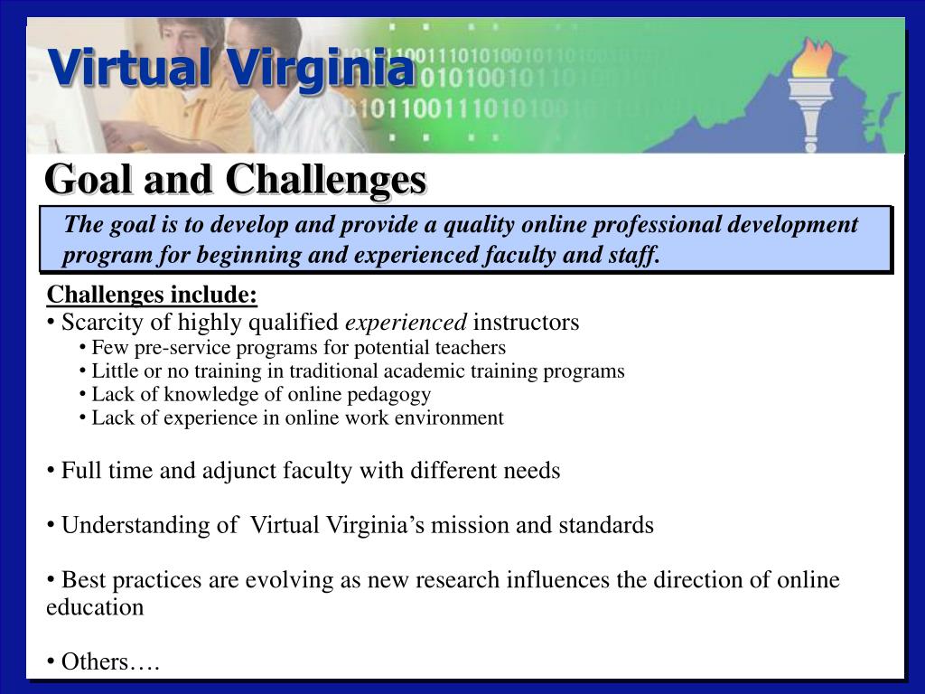 PPT Virtual Virginia PowerPoint Presentation, free download ID26482