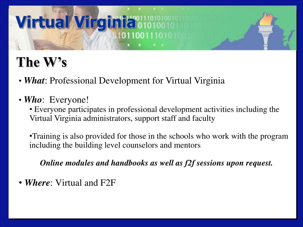 PPT Virtual Virginia PowerPoint Presentation, free download ID26482