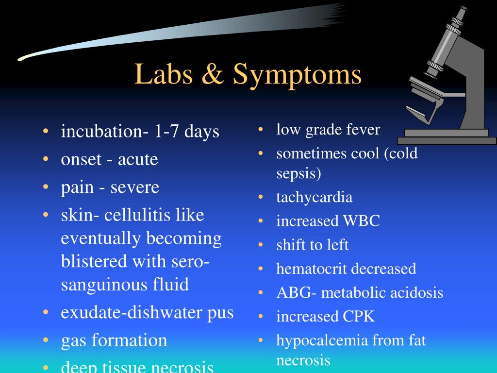 PPT Necrotizing Fasciitis & Septic Shock PowerPoint Presentation ID