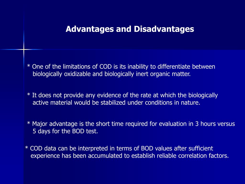PPT Chemical Oxygen Demand Presentation By Douglas Rittmann, Ph.D., P