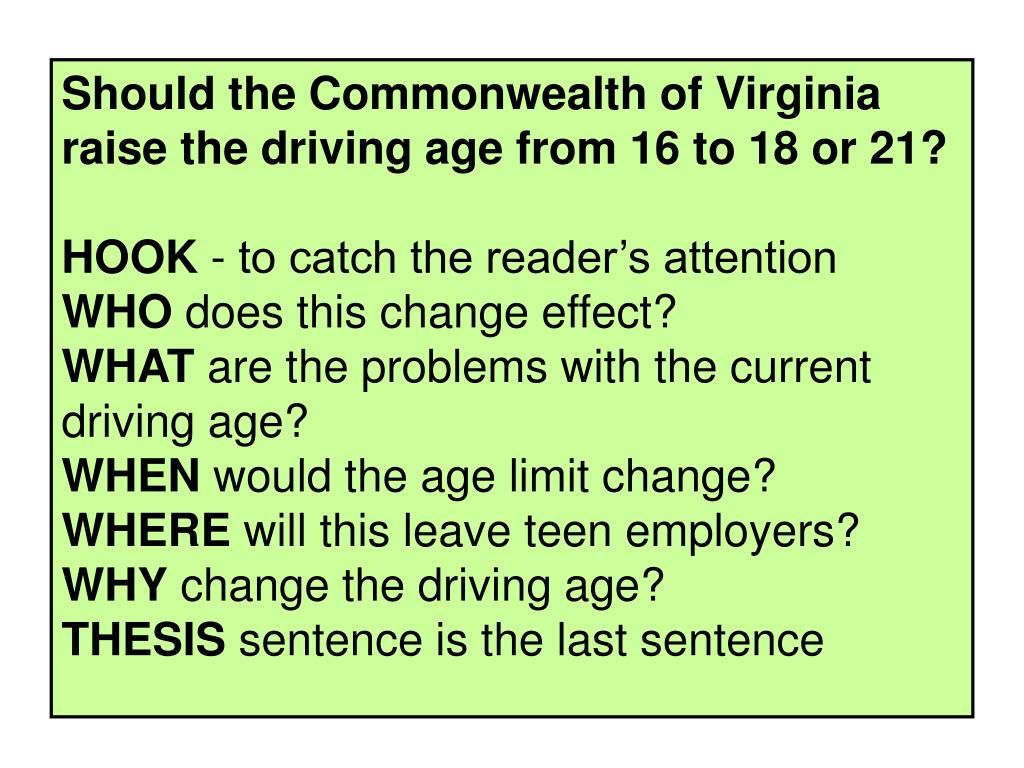 PPT Five Paragraph Essay PowerPoint Presentation, free download ID