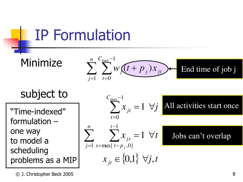 PPT Lecture 10 Integer Programming & BranchandBound PowerPoint
