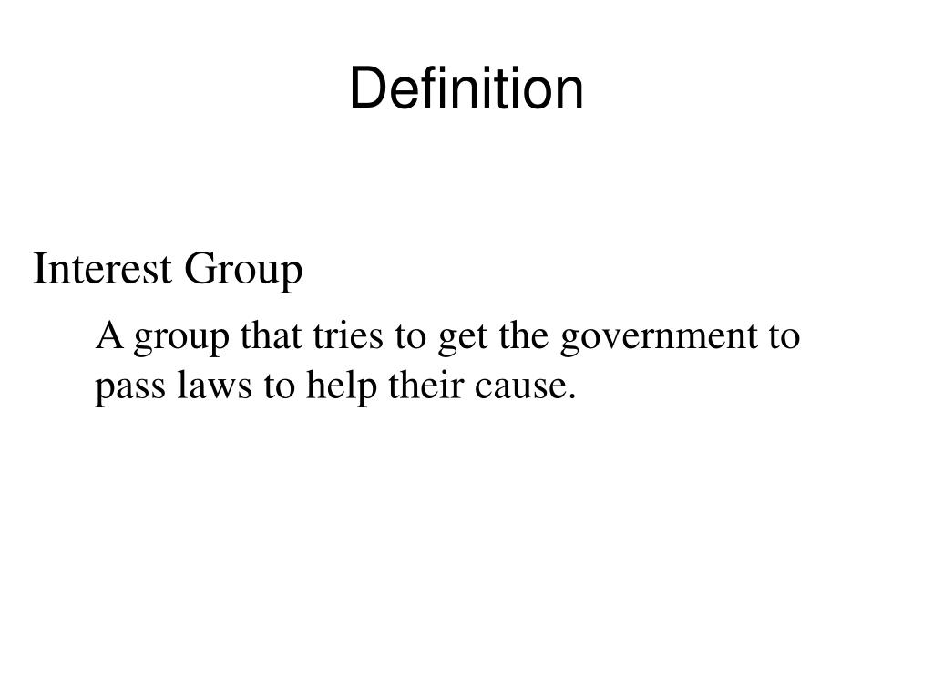 PPT Interest Groups, Lobbying & Money PowerPoint Presentation ID267183
